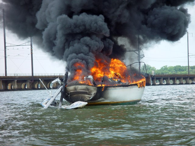 Boat Fire