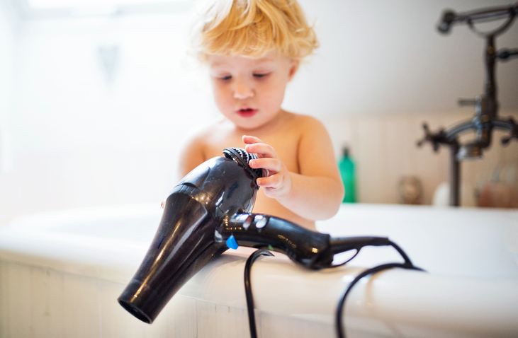 Hairdryers and Electrocution:  Real Threat or Hollywood Hype?