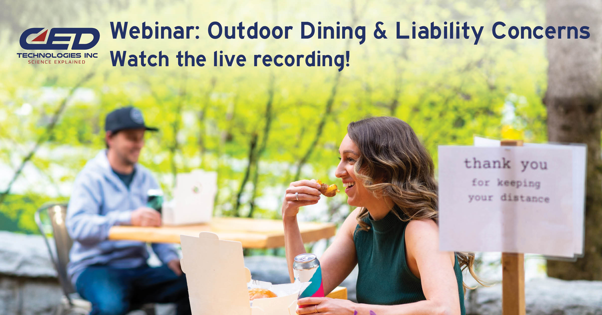 Webinar: Outdoor Dining and Liability Concerns