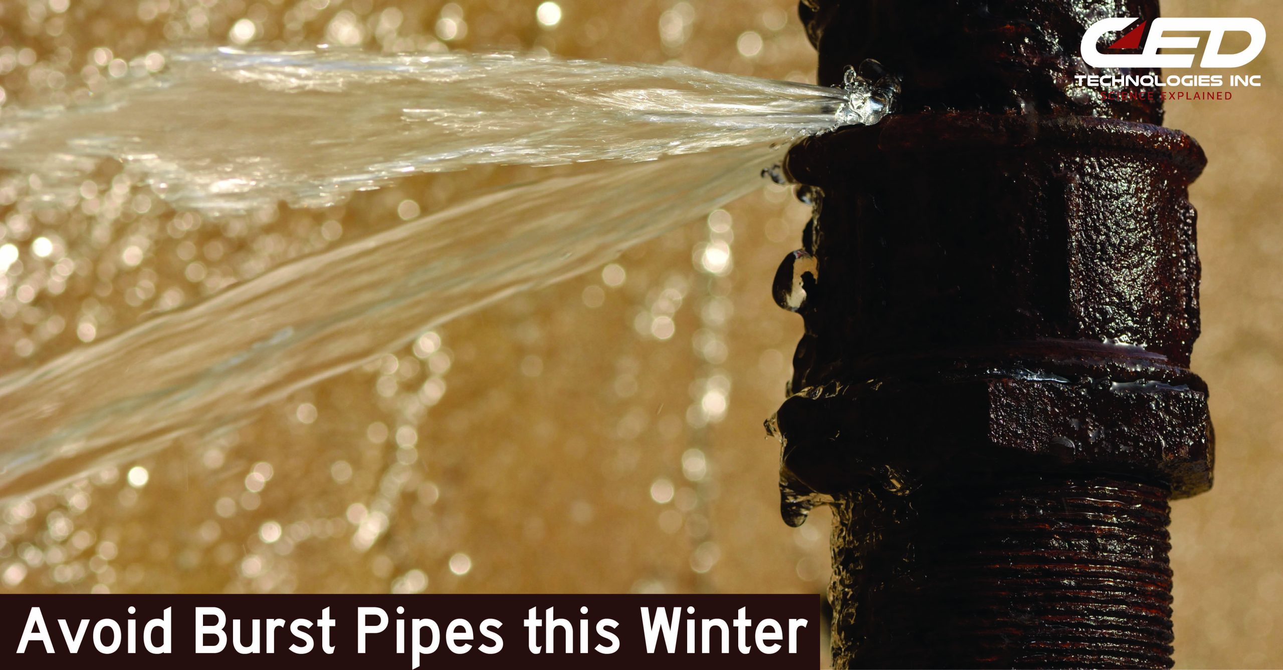 Don’t Let Frozen Pipes Burst Your Winter Fun