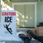 Ice Slip and Fall Photo