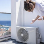 Broken Air Conditioning Outdoor Unit