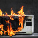 Microwave oven burns, house fire due to improper operation, spontaneous combustion of faulty appliances